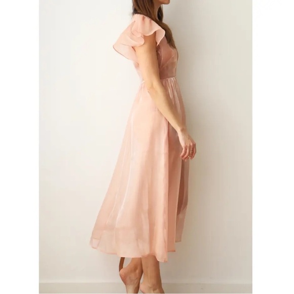 Reformation Glory Dress in Ballerina - Picture 5 of 9